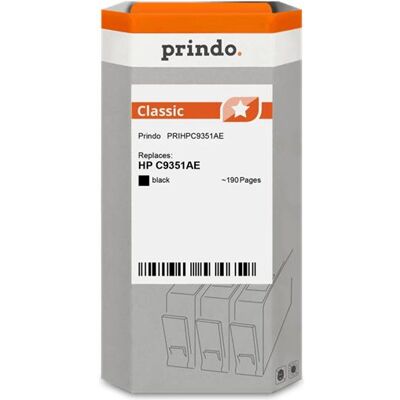 Prindo, Druckerpatrone, kompatibel mit HP 21 (BK) Prindo, Druckerpatrone, kompatibel mit HP 21 (BK)