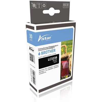 Astar Druckerpatrone, AS70758 BROTHER LC3239XLBK HL Tinte black ST rebuilt 6000Seiten Chip (BK) Astar Druckerpatrone, AS70758 BROTHER LC3239XLBK HL Tinte black ST rebuilt 6000Seiten Chip (BK)