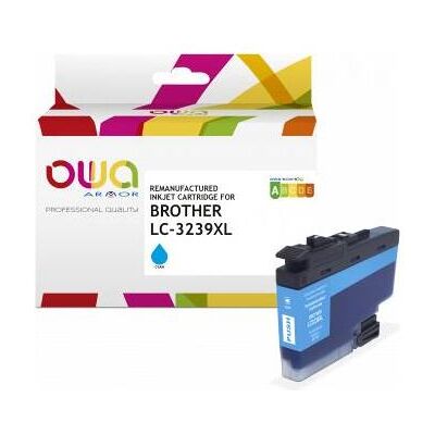Armor OWA, Druckerpatrone, OWA Tinte kompatibel zu BROTHER LC3239XLC cyan (48ml) ca. 3.965 S. (C) Armor OWA, Druckerpatrone, OWA Tinte kompatibel zu BROTHER LC3239XLC cyan (48ml) ca. 3.965 S. (C)