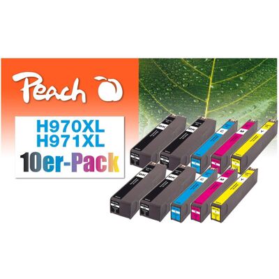 Peach, Druckerpatrone, Tinte HP No 970XL/No 971X0L Multi10P (C, M, Y) Peach, Druckerpatrone, Tinte HP No 970XL/No 971X0L Multi10P (C, M, Y)