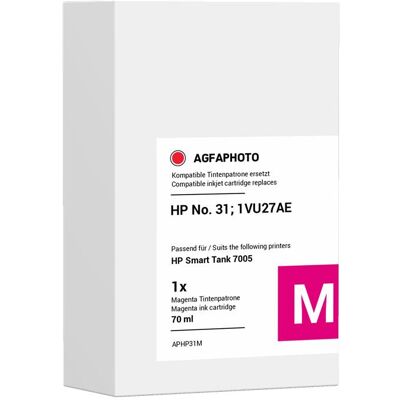 Agfaphoto, Druckerpatrone, kompatibel mit HP 31 (M) Agfaphoto, Druckerpatrone, kompatibel mit HP 31 (M)