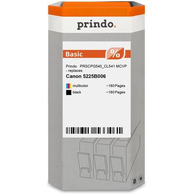 Prindo, Druckerpatrone, PRSCPG540 CL541 MCVP PG540/CL541 (BK, CL) Prindo, Druckerpatrone, PRSCPG540 CL541 MCVP PG540/CL541 (BK, CL)
