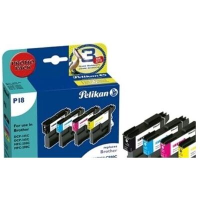 Pelikan Druckerpatrone, Lc-980 (BK, C, M, Y) Pelikan Druckerpatrone, Lc-980 (BK, C, M, Y)