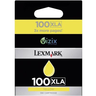Lexmark Druckerpatrone, Cartridge No. 100XLA - Hohe Ergiebigkeit (Y) Lexmark Druckerpatrone, Cartridge No. 100XLA - Hohe Ergiebigkeit (Y)