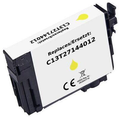 Renkforce, Druckerpatrone, Druckerpatrone ersetzt Epson T2714 27XL, C13T27144012 Kompatibel Gelb (Y) Renkforce, Druckerpatrone, Druckerpatrone ersetzt Epson T2714 27XL, C13T27144012 Kompatibel Gelb (Y)