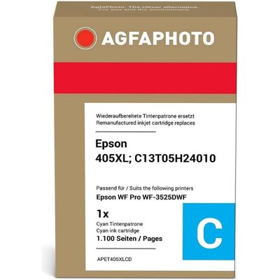Agfaphoto, Druckerpatrone, kompatibel mit Epson 405 (C) Agfaphoto, Druckerpatrone, kompatibel mit Epson 405 (C)