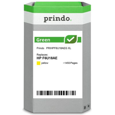 Prindo, Druckerpatrone, kompatibel mit HP 953 (Y) Prindo, Druckerpatrone, kompatibel mit HP 953 (Y)