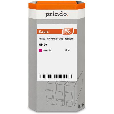 Prindo, Druckerpatrone, kompatibel mit HP 50 (M) Prindo, Druckerpatrone, kompatibel mit HP 50 (M)