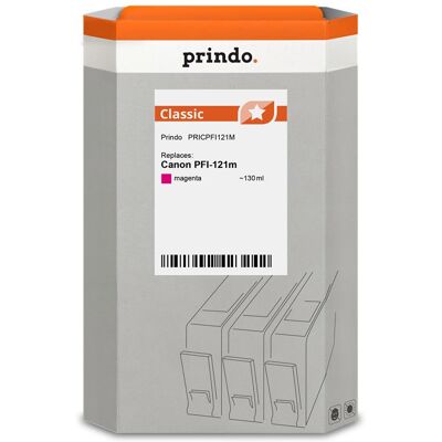 Prindo, Druckerpatrone, kompatibel mit Canon PFI-121m (M) Prindo, Druckerpatrone, kompatibel mit Canon PFI-121m (M)