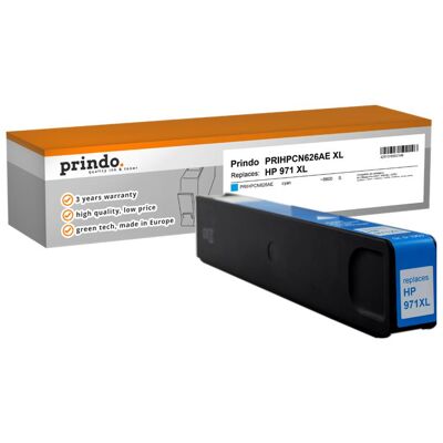 Prindo, Druckerpatrone, kompatibel mit HP 971 (C) Prindo, Druckerpatrone, kompatibel mit HP 971 (C)