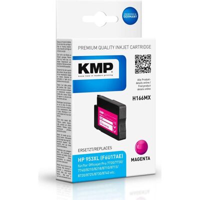 KMP, Druckerpatrone, Tinte ersetzt HP953XL (F6U17AE) (M) KMP, Druckerpatrone, Tinte ersetzt HP953XL (F6U17AE) (M)