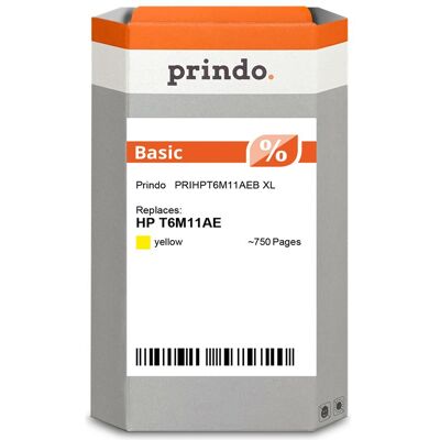 Prindo, Druckerpatrone, kompatibel mit HP 903 (Y) Prindo, Druckerpatrone, kompatibel mit HP 903 (Y)
