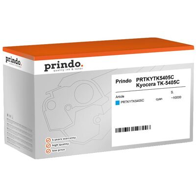 Prindo, Toner, kompatibel mit Kyocera TK-5405C (C) Prindo, Toner, kompatibel mit Kyocera TK-5405C (C)