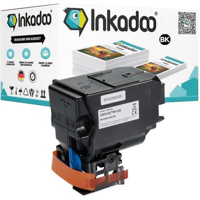 Inkadoo, Toner, Kompatibel Toner für Konica Minolta A0X5x52 / TNP22 (BK) Inkadoo, Toner, Kompatibel Toner für Konica Minolta A0X5x52 / TNP22 (BK)
