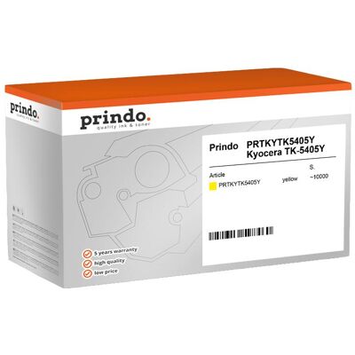 Prindo, Toner, kompatibel mit Kyocera TK-5405Y (Y) Prindo, Toner, kompatibel mit Kyocera TK-5405Y (Y)