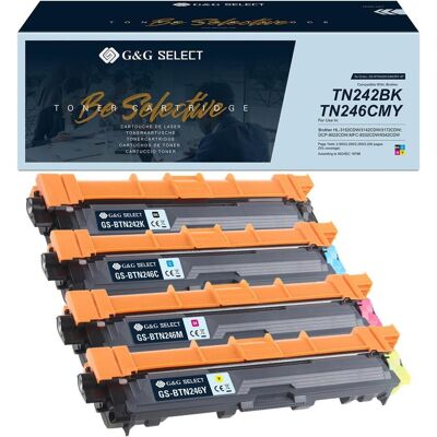 G&G Brother TN-242/246 Kompatibles Toner-Set - Professionelle Qualität G&G Brother TN-242/246 Kompatibles Toner-Set - Professionelle Qualität