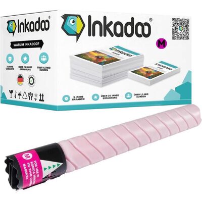 Inkadoo, Toner, Toner kompatibel mit Konica Minolta A8K3450 / TN-221C Toner (M) Inkadoo, Toner, Toner kompatibel mit Konica Minolta A8K3450 / TN-221C Toner (M)