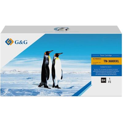 G&G, Toner, Kompatibler Toner Brother TN-3600XXL Schwarz, 11.000 G&G, Toner, Kompatibler Toner Brother TN-3600XXL Schwarz, 11.000