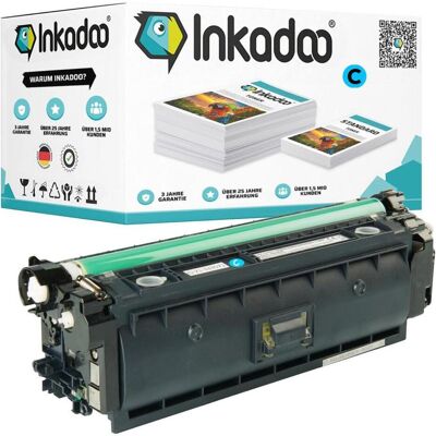 Inkadoo, Toner, Toner kompatibel zu Canon 2643B002 / 723C Toner, cyan Cyan (C) Inkadoo, Toner, Toner kompatibel zu Canon 2643B002 / 723C Toner, cyan Cyan (C)