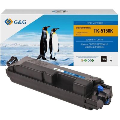 G&G, Toner, Toner kompatibel mit Kyocera TK-5150K/1T02NS0NL0 G&G, Toner, Toner kompatibel mit Kyocera TK-5150K/1T02NS0NL0