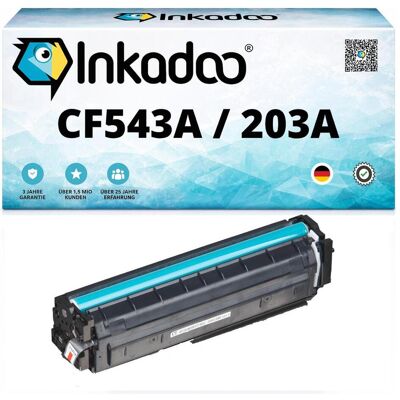 Inkadoo, Toner, Kompatibel Toner für HP 203A / HP CF543A, Gelb (Y) Inkadoo, Toner, Kompatibel Toner für HP 203A / HP CF543A, Gelb (Y)