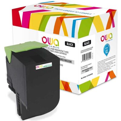 Armor OWA, Toner, Schwarz - wiederaufbereitet - Tonerpatrone (Alternative zu: Lexmark 80C2SK0) - für Lexm (B) Armor OWA, Toner, Schwarz - wiederaufbereitet - Tonerpatrone (Alternative zu: Lexmark 80C2SK0) - für Lexm (B)