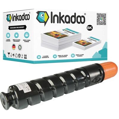 Inkadoo, Toner, Toner kompatibel zu Canon 2788B002 / C-EXV43 Toner, schwarz Schwarz (BK) Inkadoo, Toner, Toner kompatibel zu Canon 2788B002 / C-EXV43 Toner, schwarz Schwarz (BK)