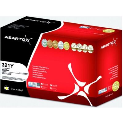Asaro, Toner, Asarto as-LB321Y Yellow Printer Cartridge Brother TN-321Y Compatible (Y) Asaro, Toner, Asarto as-LB321Y Yellow Printer Cartridge Brother TN-321Y Compatible (Y)