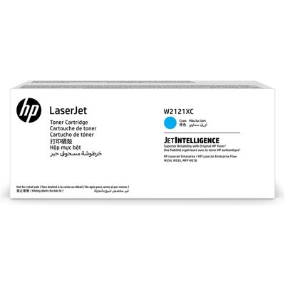 HP W2121X Cyan Toner - Hohe Kapazität - Druckerzubehör HP W2121X Cyan Toner - Hohe Kapazität - Druckerzubehör