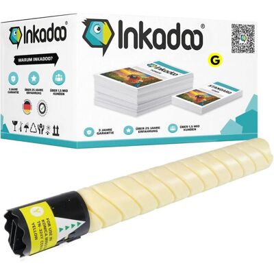 Inkadoo, Toner, Toner kompatibel mit Konica Minolta A8K3450 / TN-221C Toner (Y) Inkadoo, Toner, Toner kompatibel mit Konica Minolta A8K3450 / TN-221C Toner (Y)