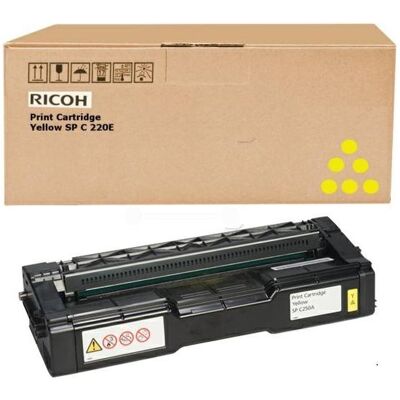 Ricoh 407546 Gelb Toner - 1600 Seiten - für Ricoh Aficio C 250 Serie Ricoh 407546 Gelb Toner - 1600 Seiten - für Ricoh Aficio C 250 Serie