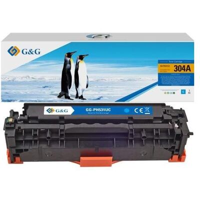 G&G, Toner, Kompatibler Toner HP CC531A CE411A CF381A G&G, Toner, Kompatibler Toner HP CC531A CE411A CF381A
