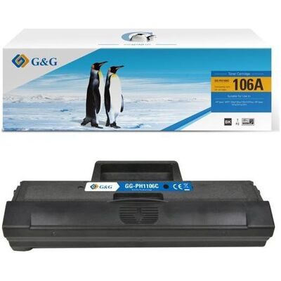 G&G Schwarzer Ersatztoner 106A - Toner G&G Schwarzer Ersatztoner 106A - Toner