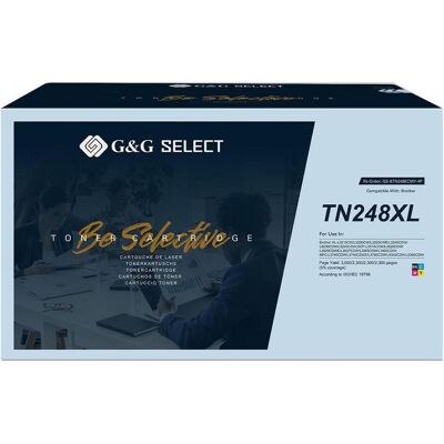 G&G, Toner, XL-Selcet Toner kompatibel mit Brother TN-248XL G&G, Toner, XL-Selcet Toner kompatibel mit Brother TN-248XL