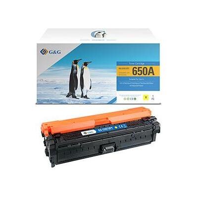 G&G, Toner, kompatibel Toner mit HP CE272A, NT-CH272FY, HP 650A, yellow, 15000S G&G, Toner, kompatibel Toner mit HP CE272A, NT-CH272FY, HP 650A, yellow, 15000S