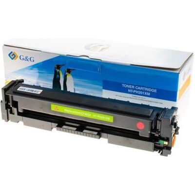 G&G, Toner, kompatibel Toner mit HP CF403X, NT-PH201XM, HP 201X, magenta, 2300S (M) G&G, Toner, kompatibel Toner mit HP CF403X, NT-PH201XM, HP 201X, magenta, 2300S (M)