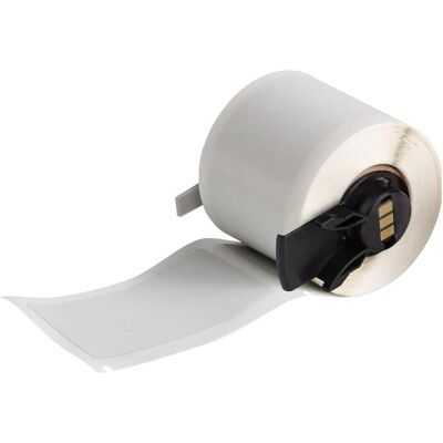 Brady, Etikettenrolle, M6-50-428-PSL, Permashield, metallisierter Polyester, Silber, matt, 41.91 x 76.20 mm, perman (57.15 mm) Brady, Etikettenrolle, M6-50-428-PSL, Permashield, metallisierter Polyester, Silber, matt, 41.91 x 76.20 mm, perman (57.15 mm)