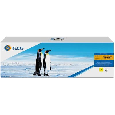 G&G, Toner, Toner kompatibel mit Brother TN-248Y (Y) G&G, Toner, Toner kompatibel mit Brother TN-248Y (Y)