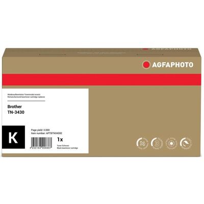 Agfaphoto, Toner, kompatibel mit TN-3430 (BK) Agfaphoto, Toner, kompatibel mit TN-3430 (BK)