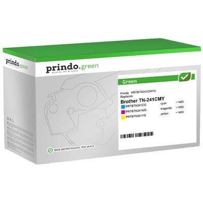 Prindo, Toner, kompatibel mit Brother TN-241CMY Prindo, Toner, kompatibel mit Brother TN-241CMY
