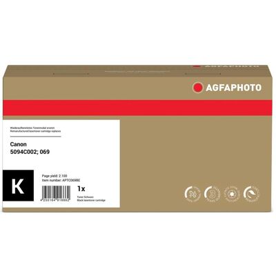 Agfaphoto, Toner, kompatibel mit 069 bk (BK) Agfaphoto, Toner, kompatibel mit 069 bk (BK)