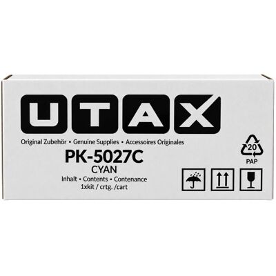 Utax, Toner, Toner 1T0C22CUT1 / PK-5027C Cyan (C) Utax, Toner, Toner 1T0C22CUT1 / PK-5027C Cyan (C)
