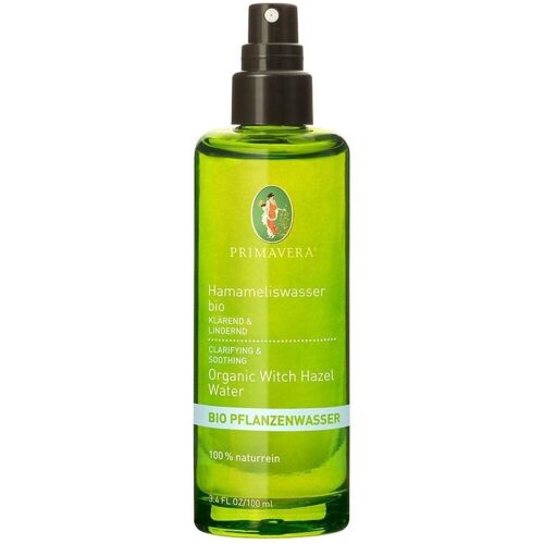 Primavera, Gesichtsreinigung, Hamameliswasser Bio (Gesichtswasser, 100 ml)