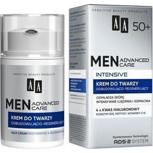Oceanic, Gesichtscreme, AA Men Advanced Care Intensive 50+ krem do twarzy odbudowująco-regenerujący 50ml (50 ml, Tagescreme) Oceanic, Gesichtscreme, AA Men Advanced Care Intensive 50+ krem do twarzy odbudowująco-regenerujący 50ml (50 ml, Tagescreme)