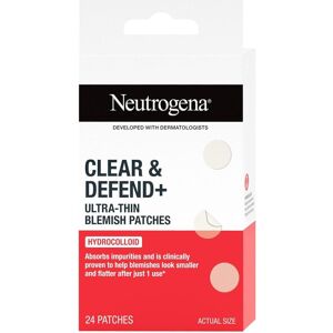 Neutrogena, Gesichtsmaske, Clear & Defend Ultra Thin Patches For Blemishes 24 Pieces Neutrogena, Gesichtsmaske, Clear & Defend Ultra Thin Patches For Blemishes 24 Pieces