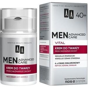Oceanic, Gesichtscreme, AA Men Advanced Care Vital 40+ krem do twarzy przeciwzmarszczkowy 50ml (50 ml) Oceanic, Gesichtscreme, AA Men Advanced Care Vital 40+ krem do twarzy przeciwzmarszczkowy 50ml (50 ml)