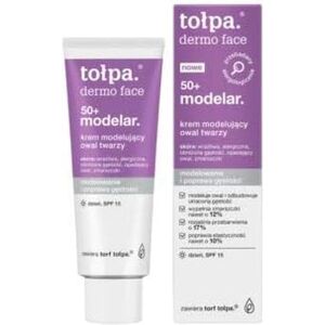 Tołpa, Gesichtscreme, Tolpa Dermo Face 50+ Modelar Face Oval Modeling Cream Day SPF15 40ml (40 ml, Tagescreme, SPF 15) Tołpa, Gesichtscreme, Tolpa Dermo Face 50+ Modelar Face Oval Modeling Cream Day SPF15 40ml (40 ml, Tagescreme, SPF 15)