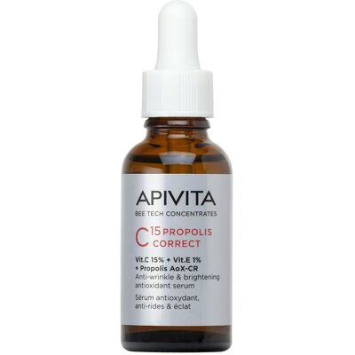 Apivita, Gesichtsserum, Bee Tech Concentrates C15 Propolis Correct Serum Antiwrinkle 30ml (30 ml) Apivita, Gesichtsserum, Bee Tech Concentrates C15 Propolis Correct Serum Antiwrinkle 30ml (30 ml)