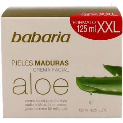 Babaria Aloe Vera pflegende Gesichtscreme - Reife Haut - 125ml Babaria Aloe Vera pflegende Gesichtscreme - Reife Haut - 125ml