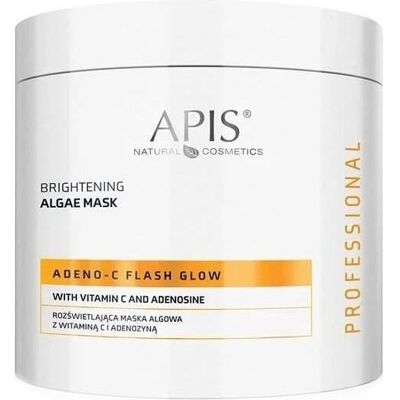 Apis Natural Cosmetics, Gesichtsmaske, Apis ADENO-C Flash Glow Rozświetlająca maska algowa z witaminą C i adenozyną 200g (200 ml) Apis Natural Cosmetics, Gesichtsmaske, Apis ADENO-C Flash Glow Rozświetlająca maska algowa z witaminą C i adenozyną 200g (200 ml)